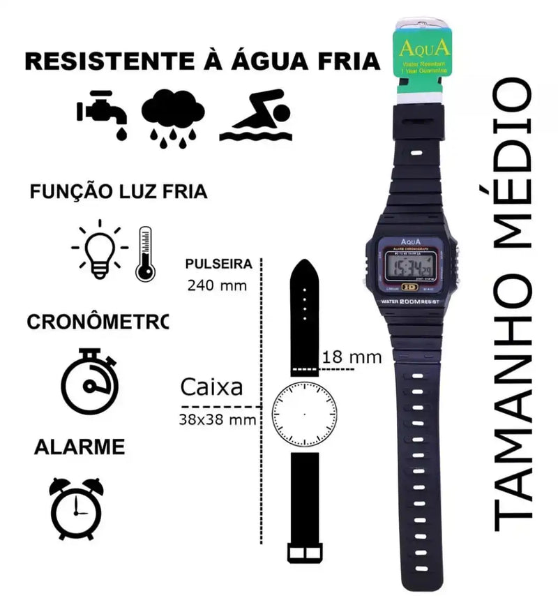 Relógio Aqua Original