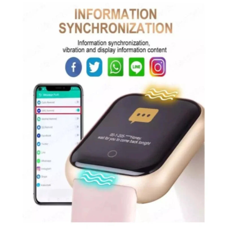 SmartWhatch D20 - Manitor de Atividades Diárias